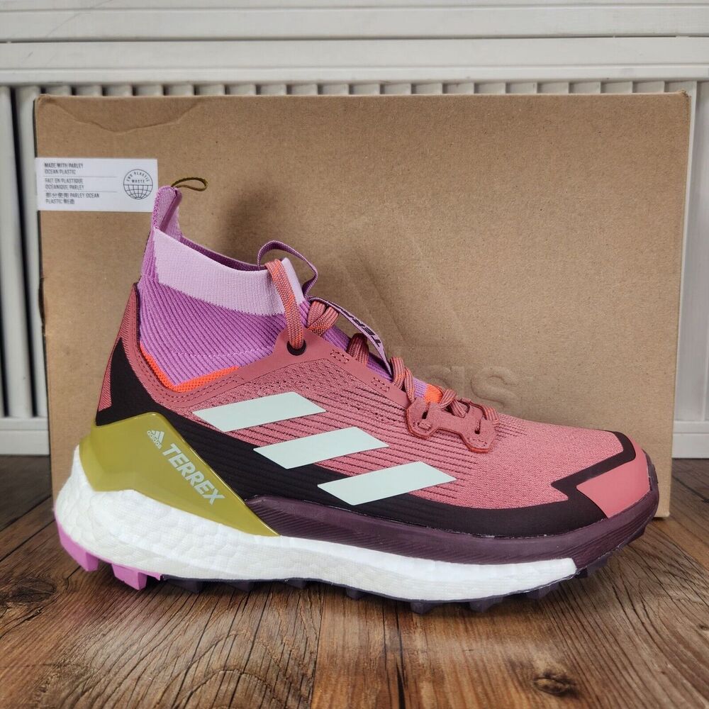 Adidas Terrex Free Hiker 2 GZ0685 Womens Size 8 Pink Trail Hiking Sneaker Shoes